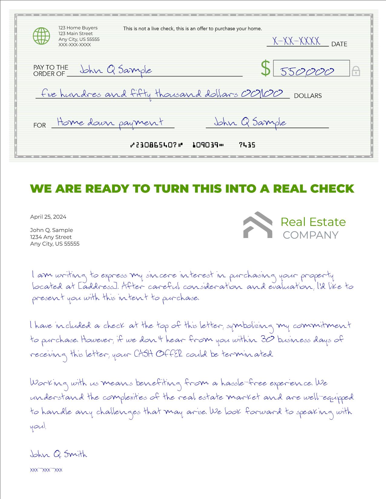 promotional template